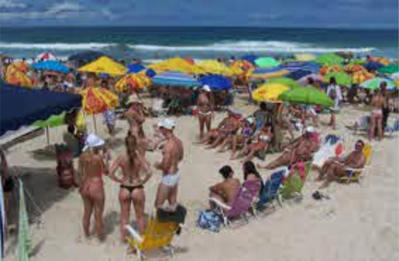 Quadra Praia 70 M Do Mar Santos  Exterior foto